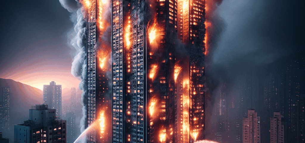 Hong Kong High Rise Fires news image